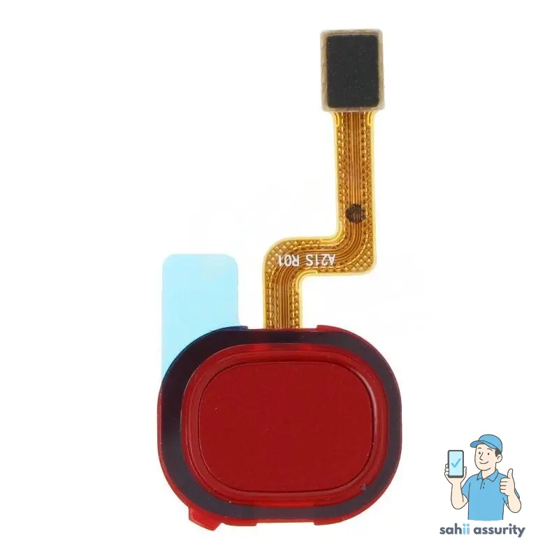 Fingerprint Sensor with Flex Cable for Samsung Galaxy A21s Red thumbnail